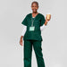 Core Professional Scrub Set-Scrubs-Bottle Green