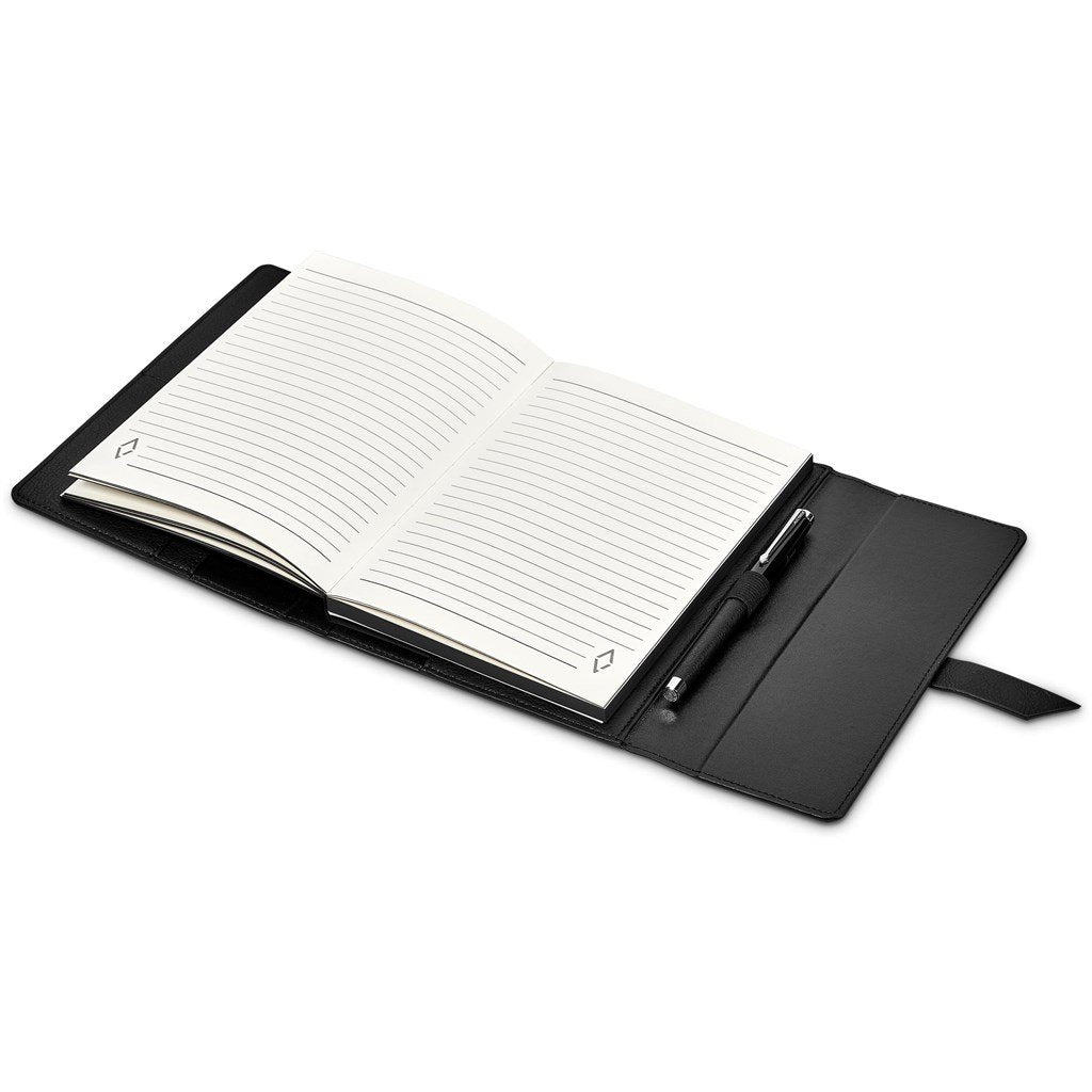 Corinthia Cruz A5 Hard Cover Notebook Gun Metal / GM