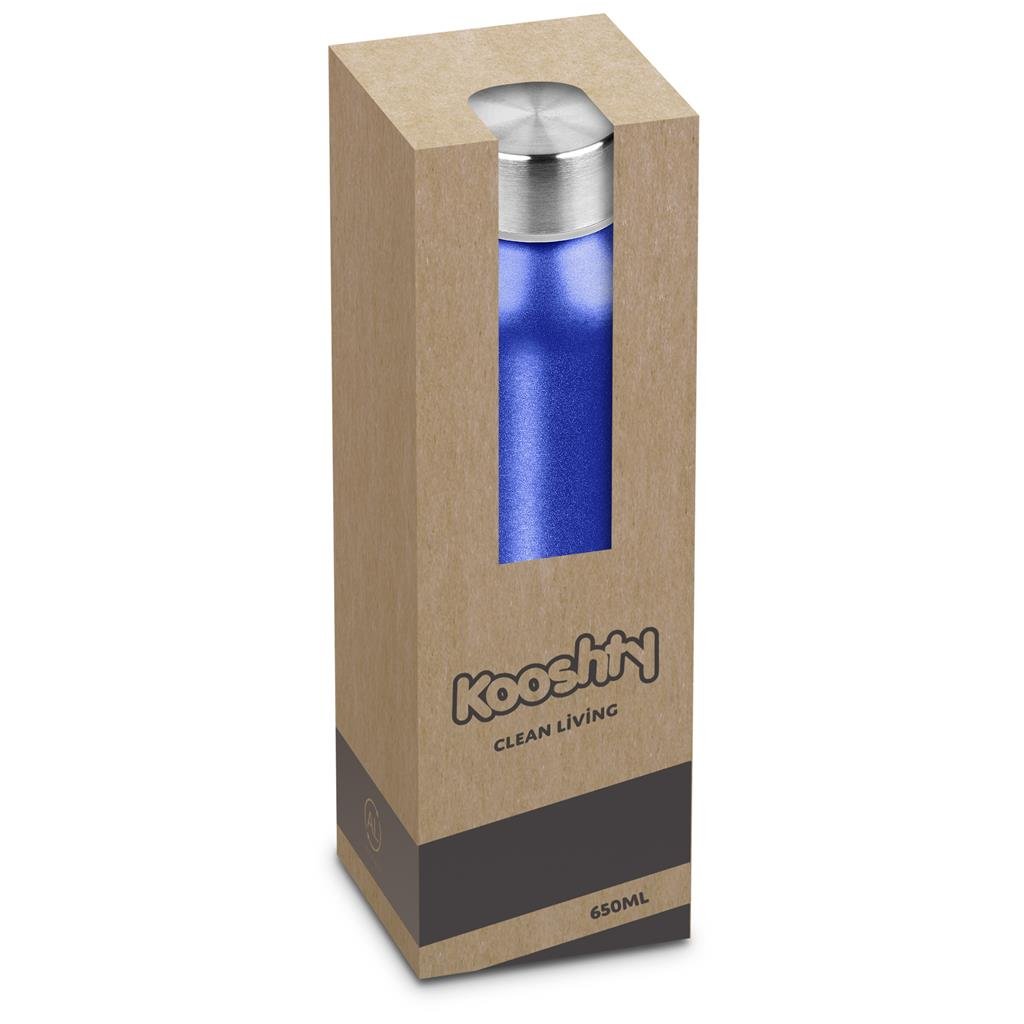 Cosmo Recycled Aluminium Water Bottle - 650ml - Bottles,Drinkware,Recycled Drinkware,Full-Wrap UV Bottles