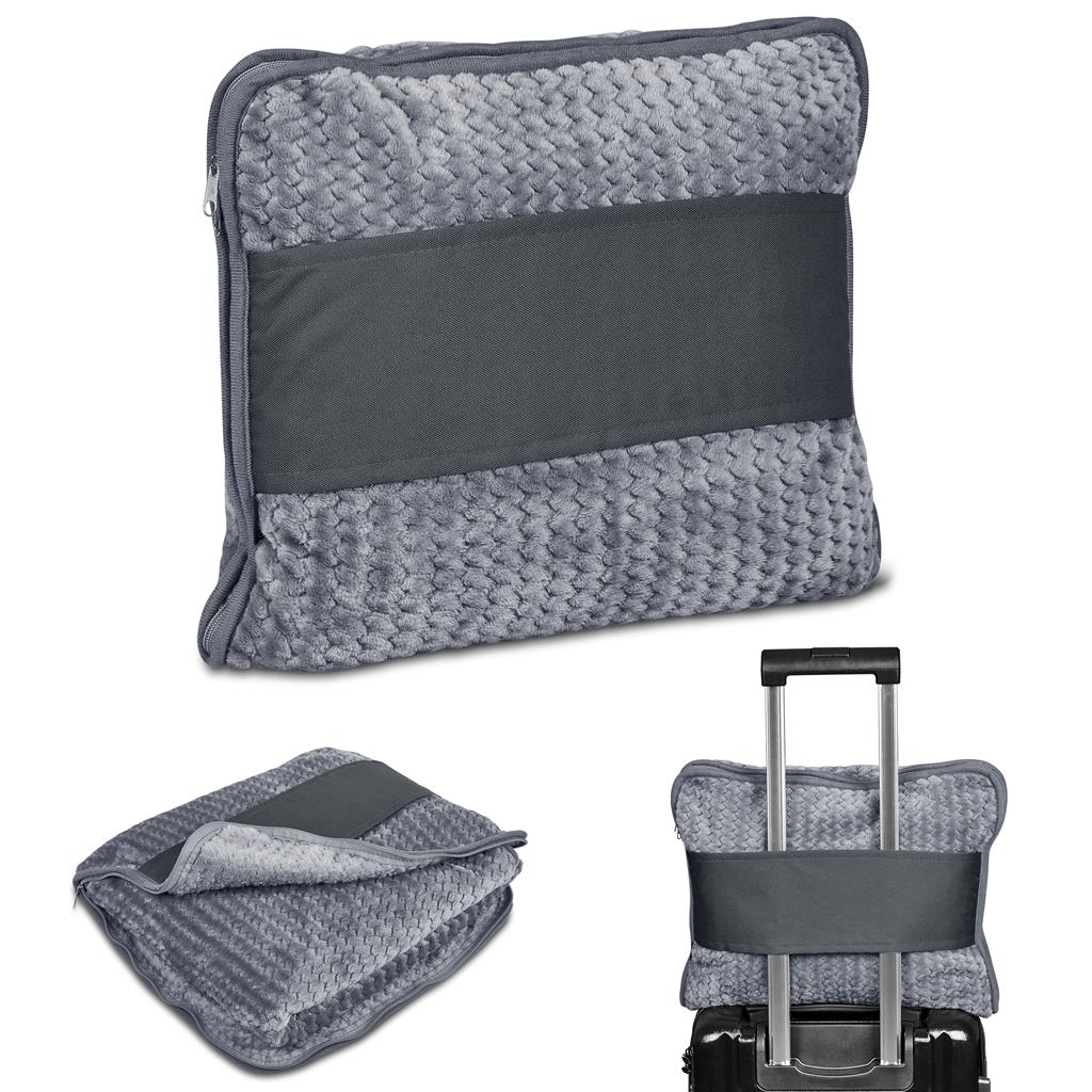 Cozytrip Travel Blanket & Pillow GREY - Gifts,Travel Accessories,Travel Essentials,Personal Care And Pamper