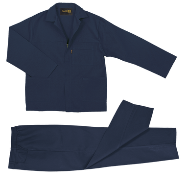 Barron Budget 100% Cotton Conti Suit  Navy / J32 / 