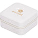 Crystal Travel Jewellery Box CREAM - Accessories,Glamorous Ideas,Personal Care And Pamper