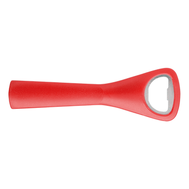 Curved Shape Plastic Bottle Opener Red / STD / Last Buy - Novelties