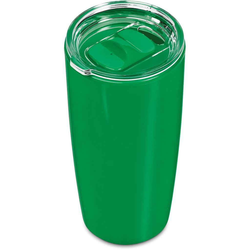 Daytona Plastic 2-in-1 Double-Wall Tumbler & Straw - 600ml