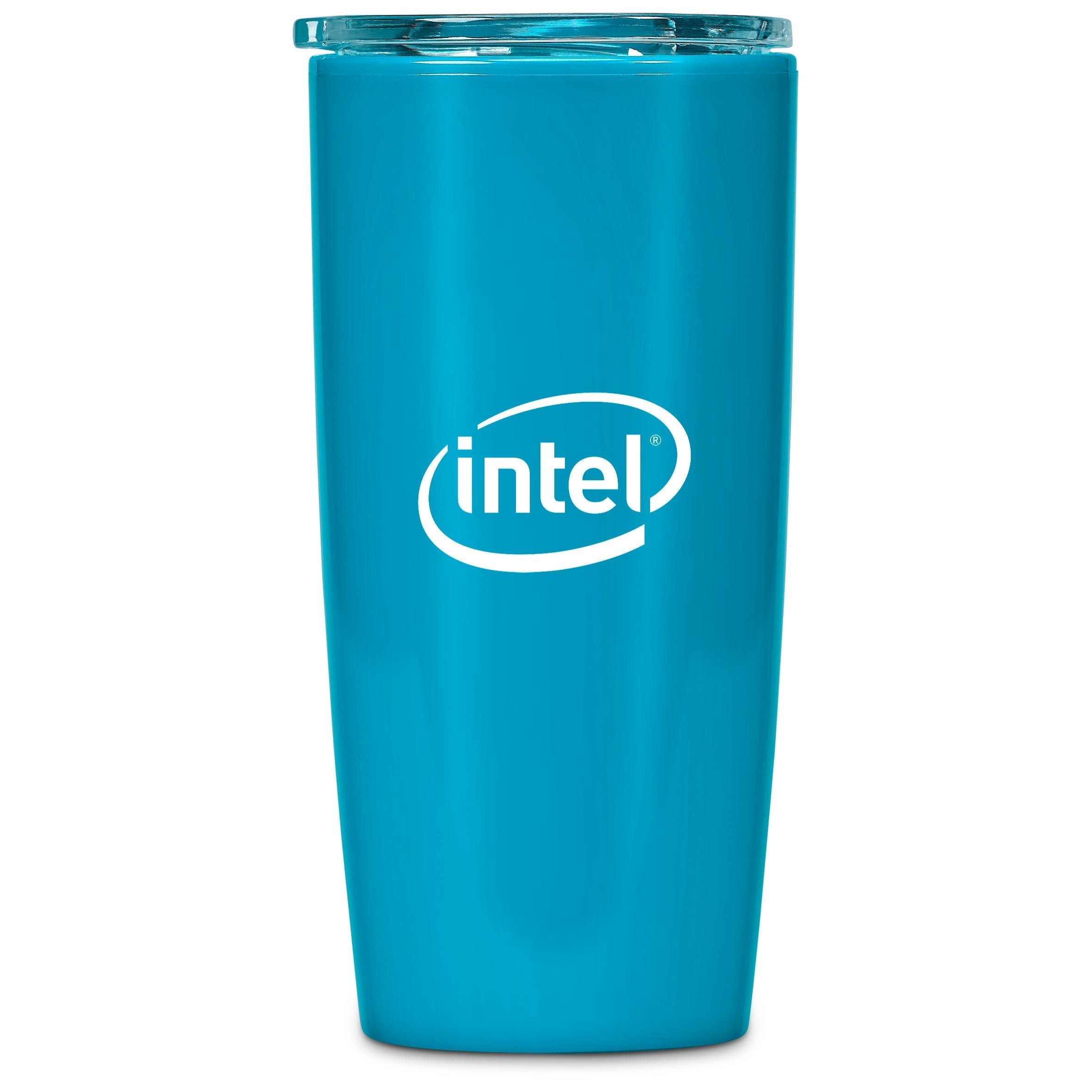 Daytona Plastic 2-in-1 Double-Wall Tumbler & Straw - 600ml Turquoise / TQ