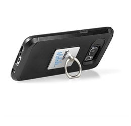 Digit Ring Grip & Stand-Silver-S