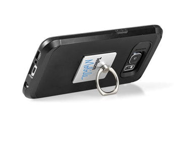 Digit Ring Grip & Stand-Silver-S