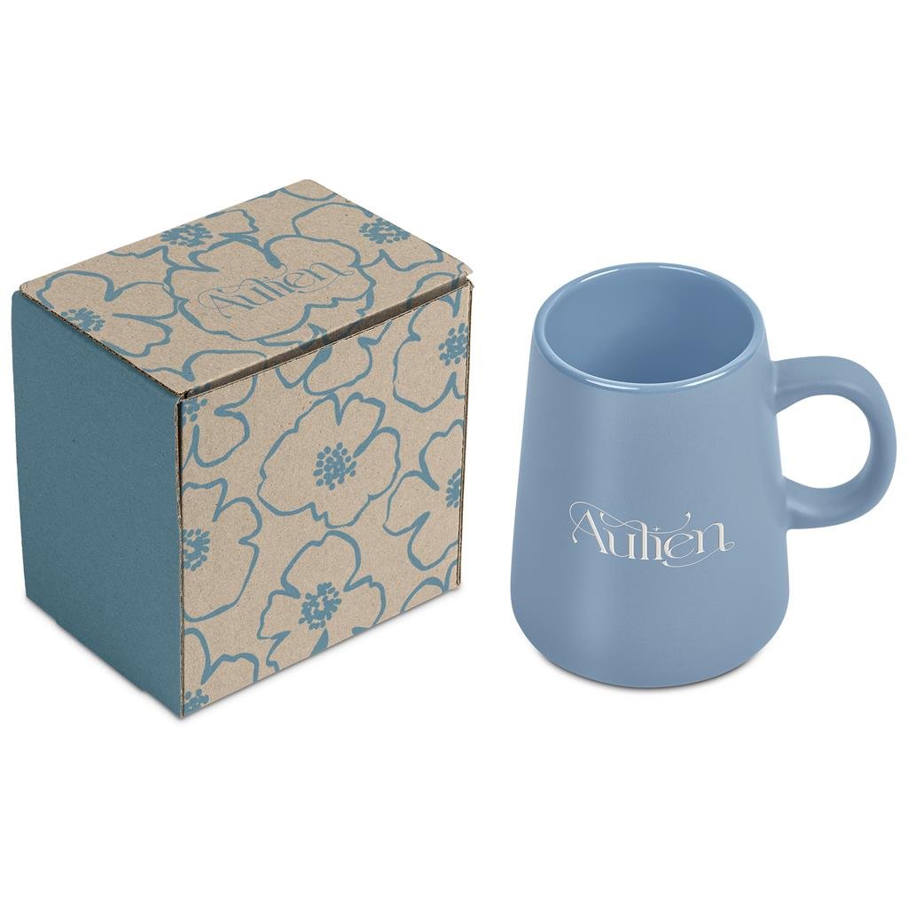 Dorset Mug in Bianca Custom Gift Box LIGHT TURQUOISE - Cups Mugs And Short Tumblers In Boxes,Custom Packaging