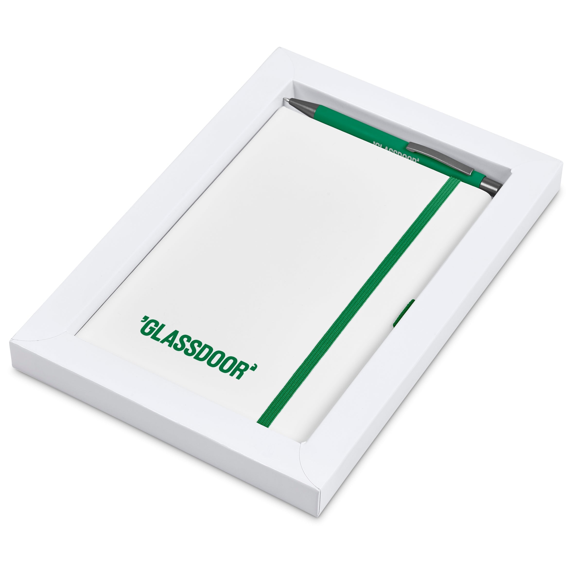 Duncan Notebook & Pen Set Green / G - Stationery