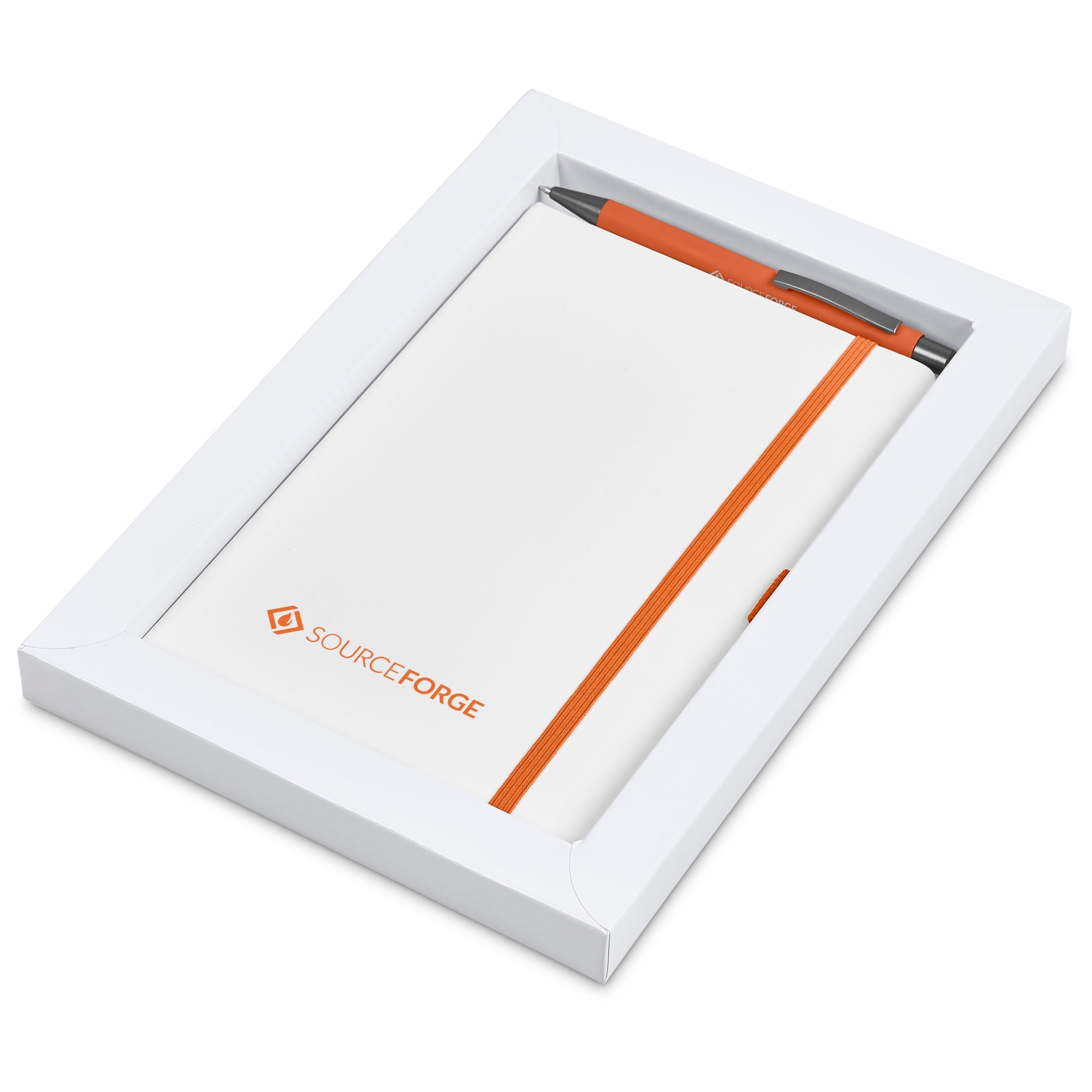 Duncan Notebook & Pen Set Orange / O - Stationery