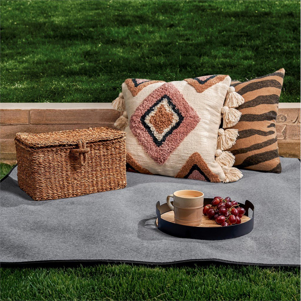 Dunes Picnic Blanket GREY - Picnic,Ideas for Summer,Ideas the Beach,Coolers and Lunchware,Heritage Day