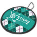 Custom Eagle Polyester Golf Ball Cleaner BLACK - Sports and Fitness,Custom Fitness