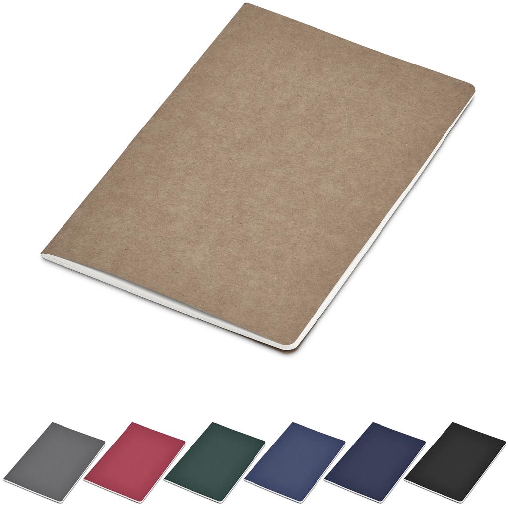 Emika FSC Certified Paper A5 Soft Cover Notebook - Notebooks,Eco-Friendly Ideas,Ideas for Conferences,Ideas School,Ideas Work,Notebooks