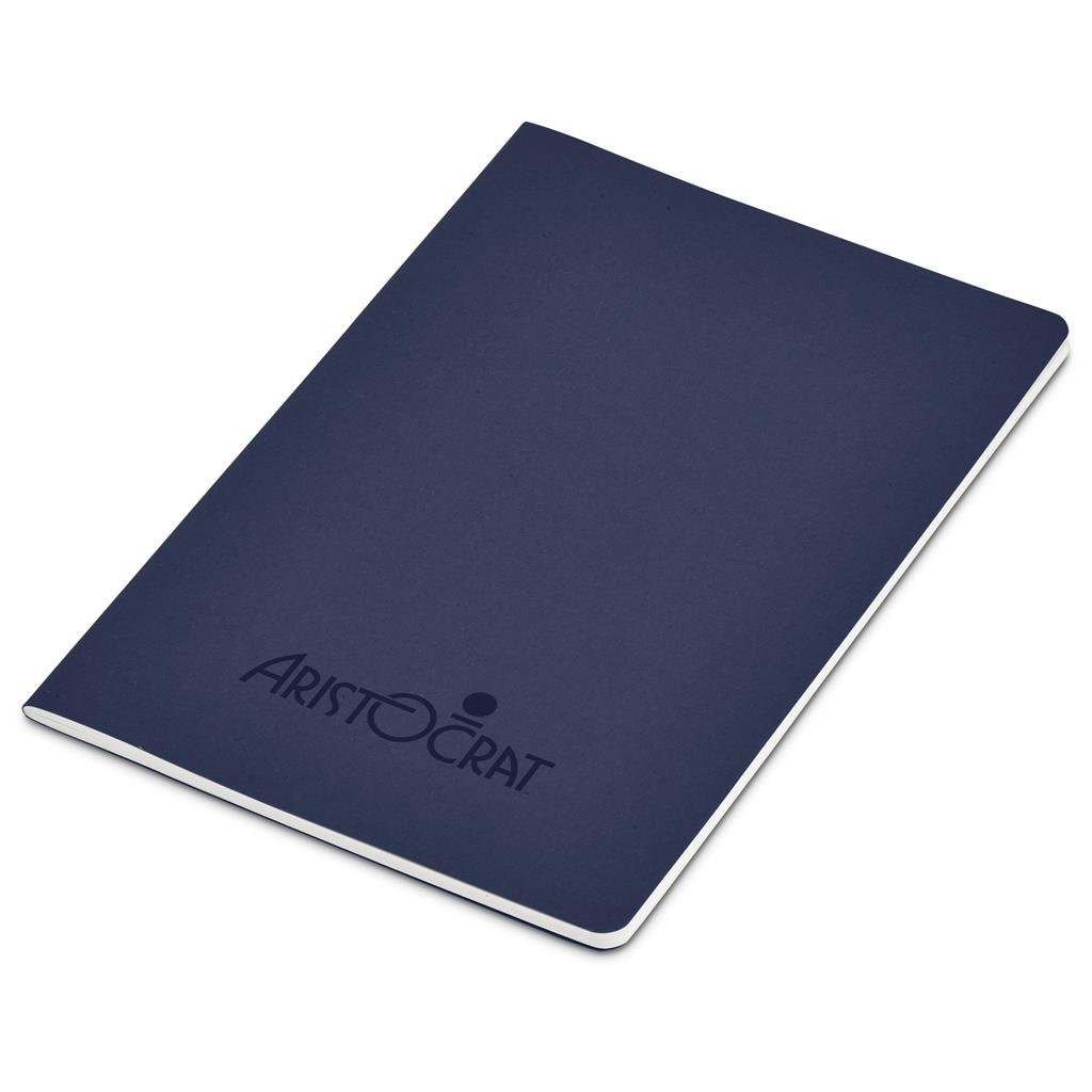 Emika FSC Certified Paper A5 Soft Cover Notebook NAVY - Notebooks,Eco-Friendly Ideas,Ideas for Conferences,Ideas School,Ideas Work,Notebooks