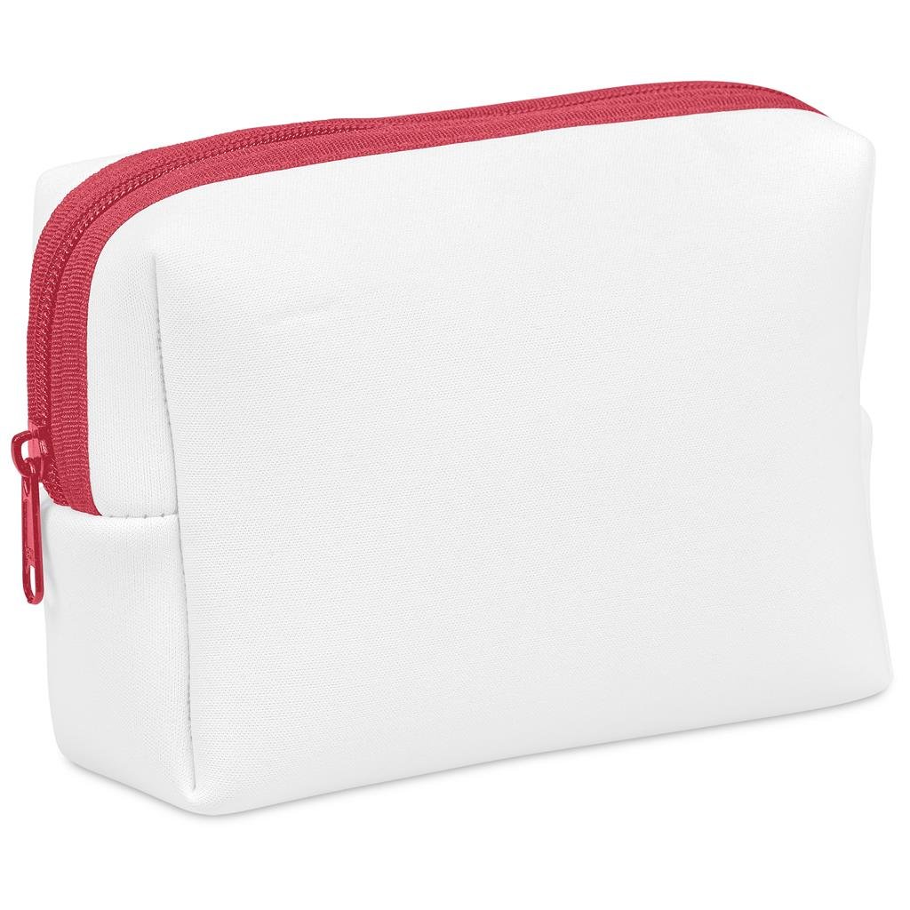 Custom Emma Neoprene Cosmetic Bag RED - Toiletry and Bags,Custom Bags