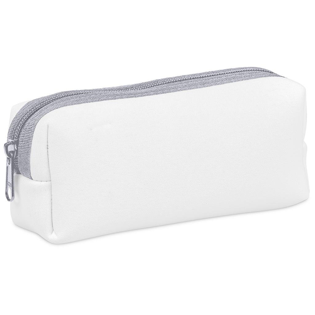 Custom Emma Neoprene Makeup Bag GREY - Toiletry and Cosmetic Bags,Custom Bags