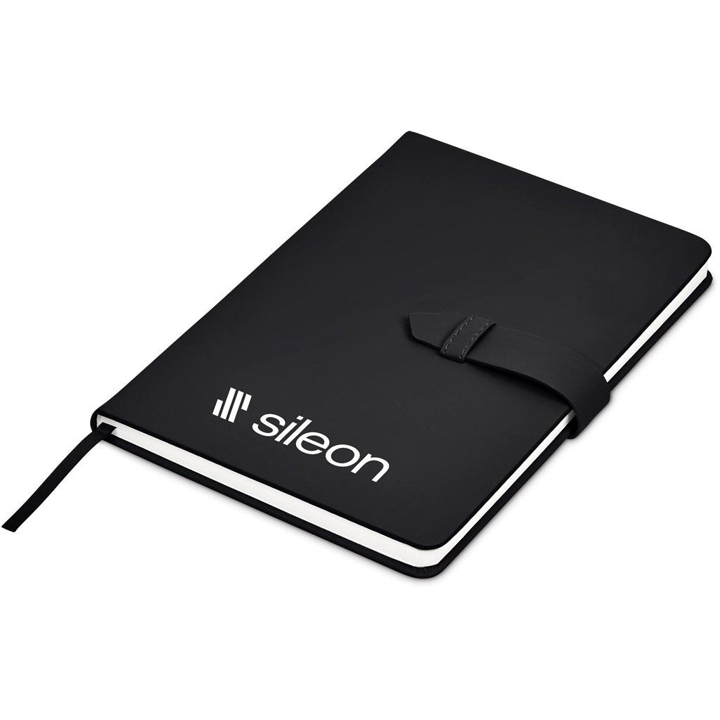 Emperor A5 Hard Cover Notebook BLACK - Notebooks,Notebooks,Ideas for Conferences