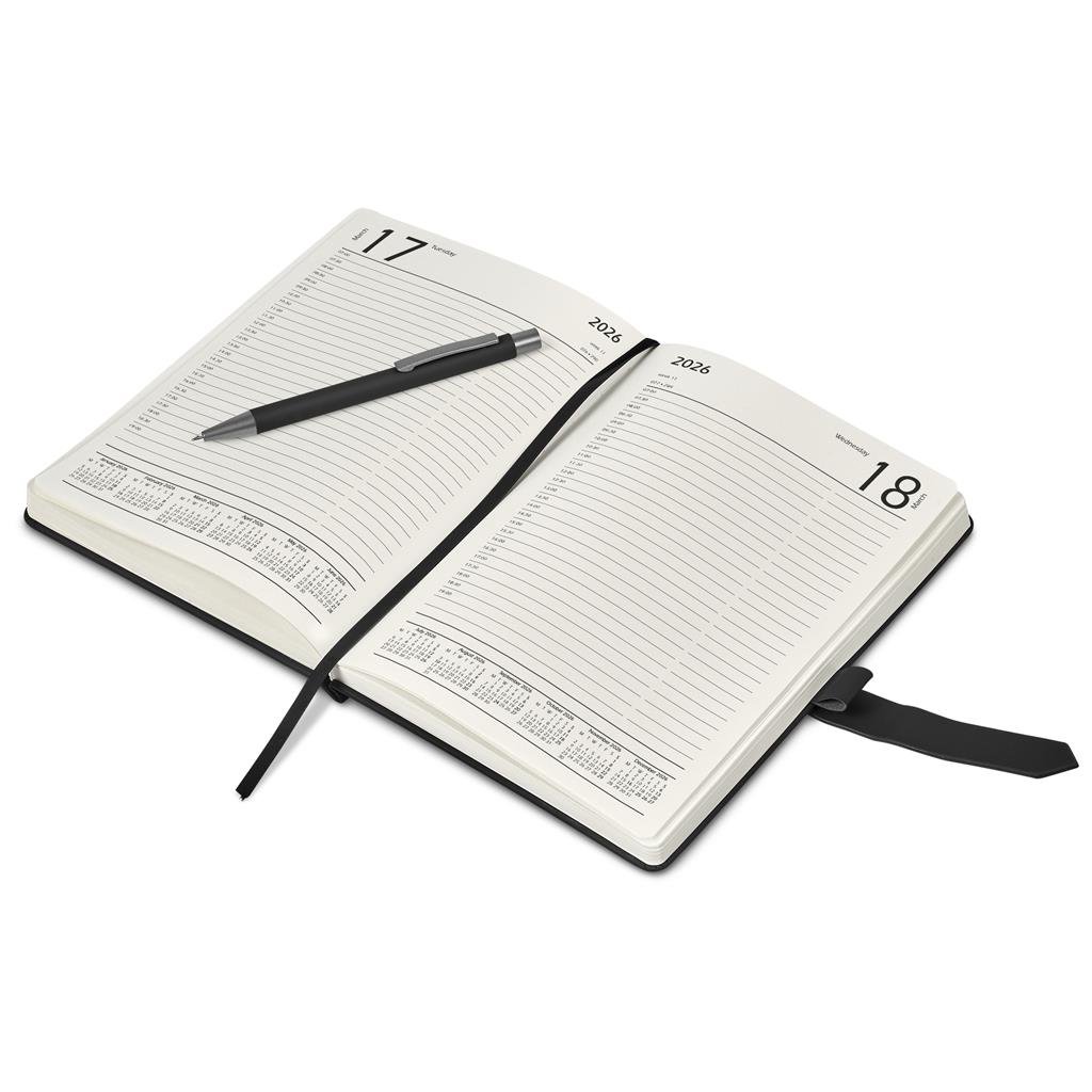 Enterprise A5 2026 Diary & Omega Pen Set - Diaries 2026,Diaries 2026,Diary Sets
