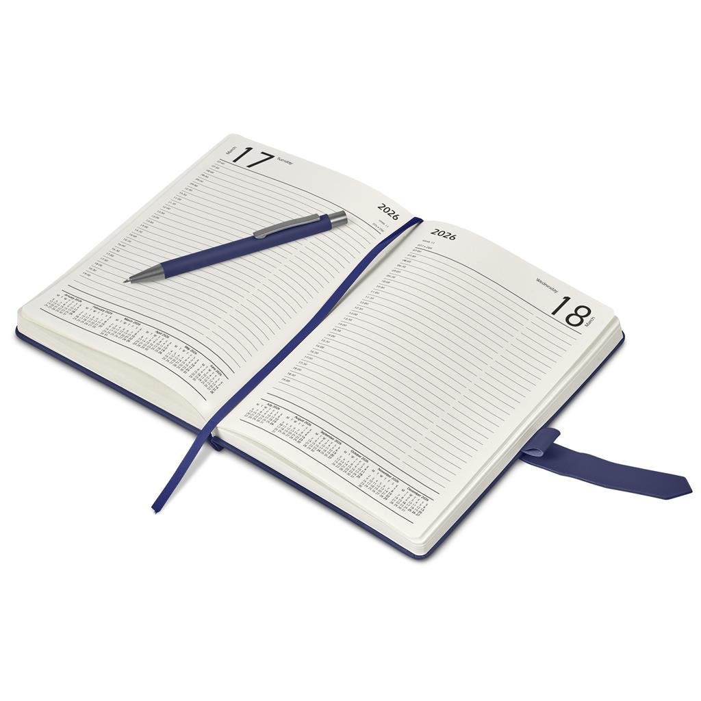 Enterprise A5 2026 Diary & Omega Pen Set - Diaries 2026,Diaries 2026,Diary Sets