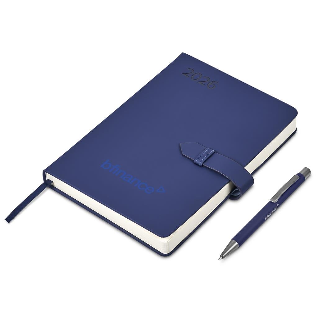 Enterprise A5 2026 Diary & Omega Pen Set - Diaries 2026,Diaries 2026,Diary Sets