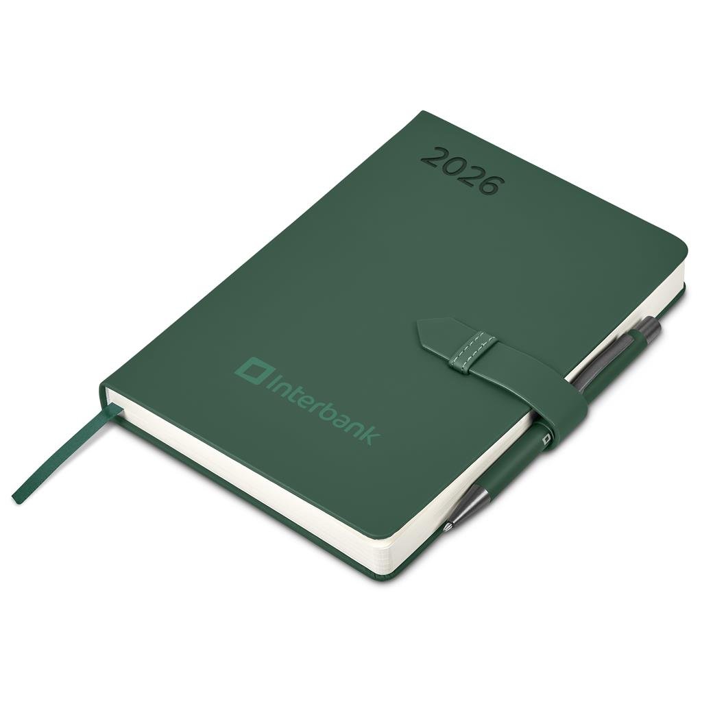 Enterprise A5 2026 Diary & Omega Pen Set - Diaries 2026,Diaries 2026,Diary Sets