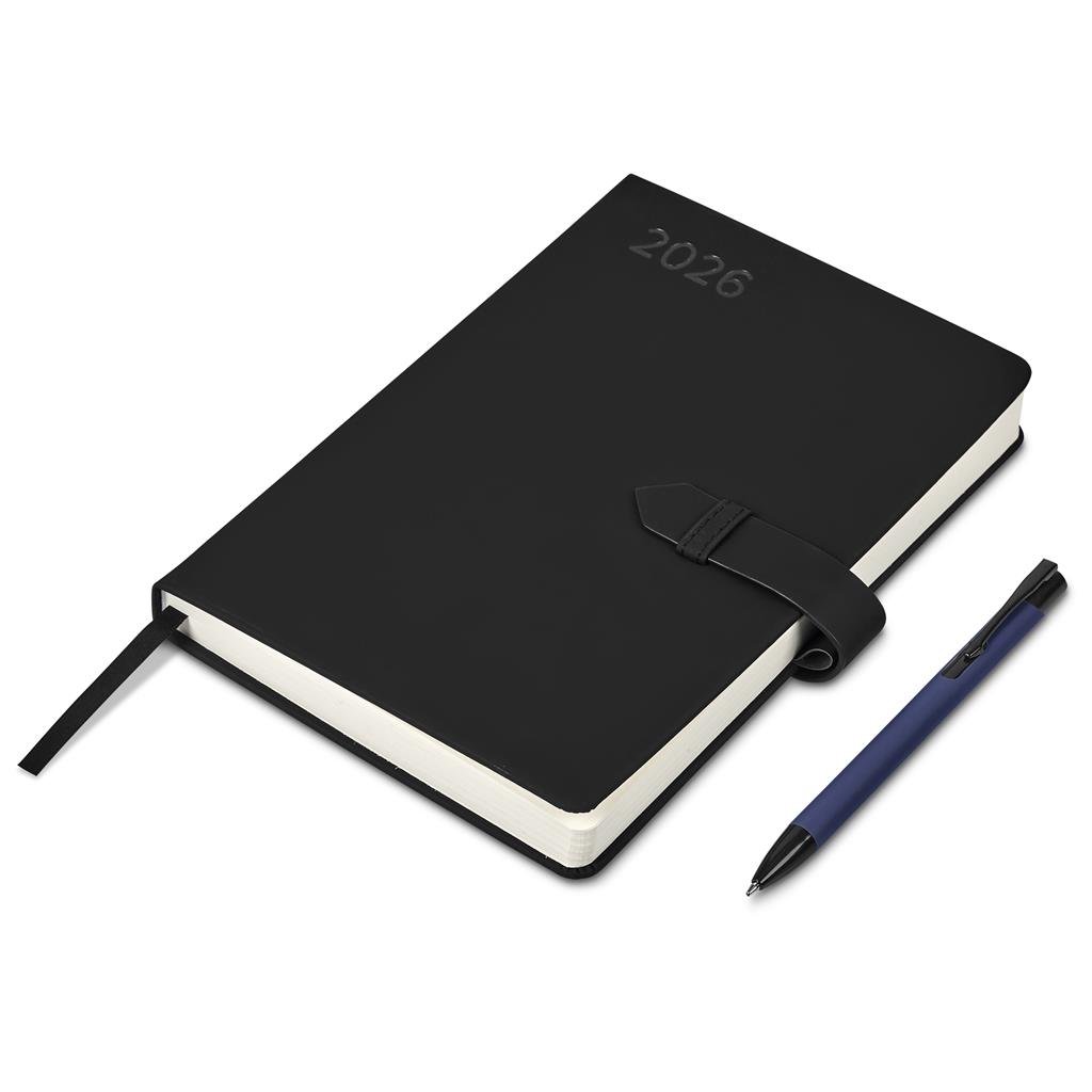 Enterprise A5 2026 Diary & Zeta Pen Set