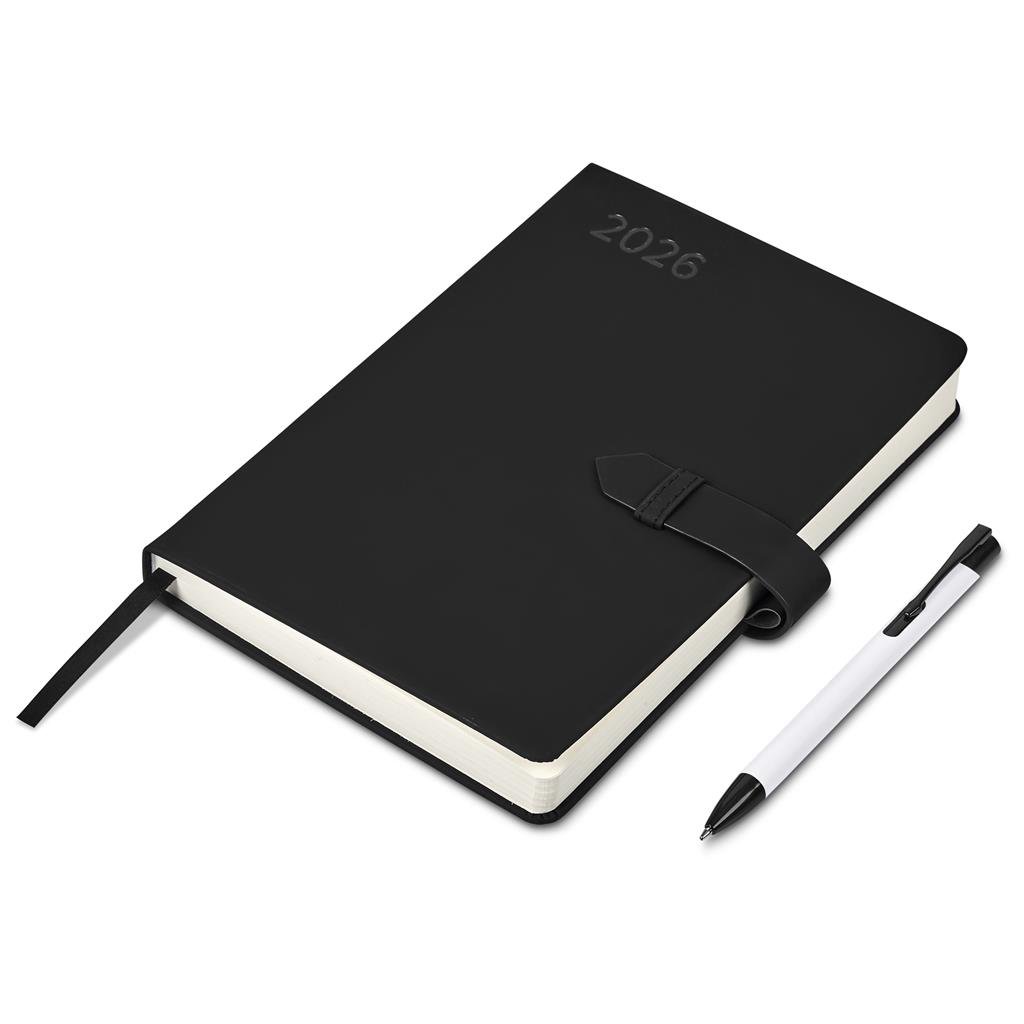 Enterprise A5 2026 Diary & Zeta Pen Set