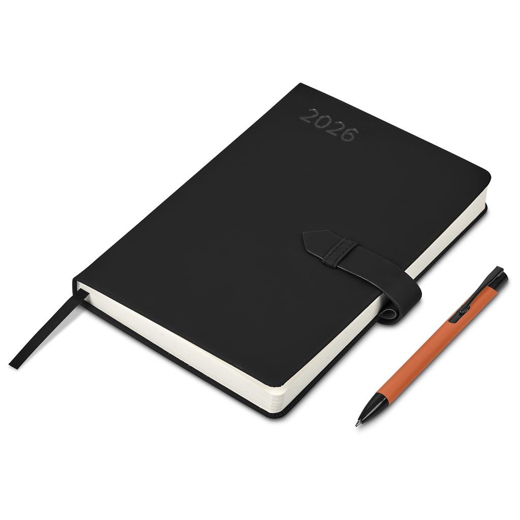 Enterprise A5 2026 Diary & Zeta Pen Set