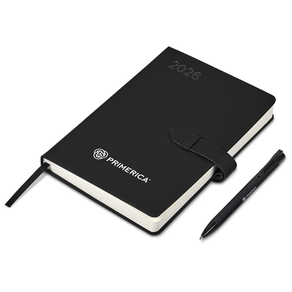 Enterprise A5 2026 Diary & Zeta Pen Set