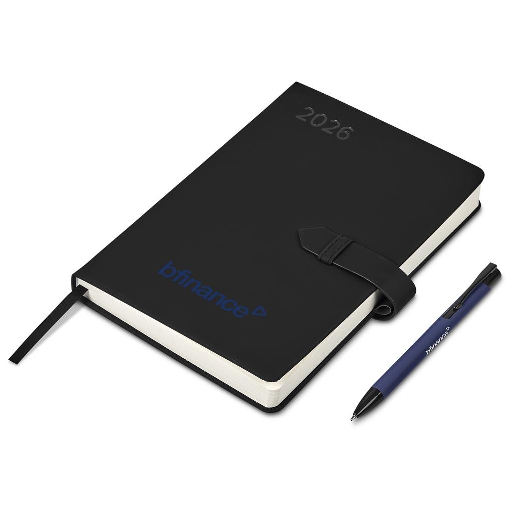 Enterprise A5 2026 Diary & Zeta Pen Set