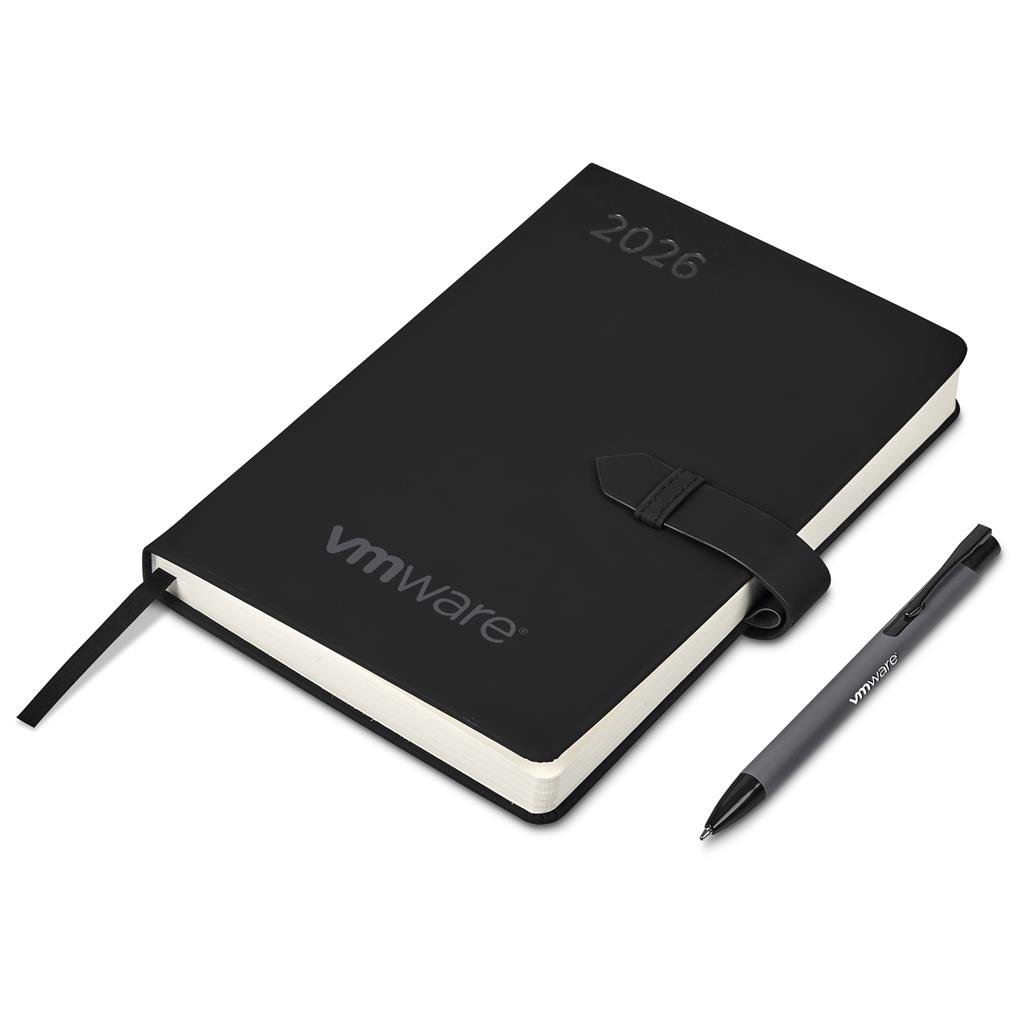 Enterprise A5 2026 Diary & Zeta Pen Set