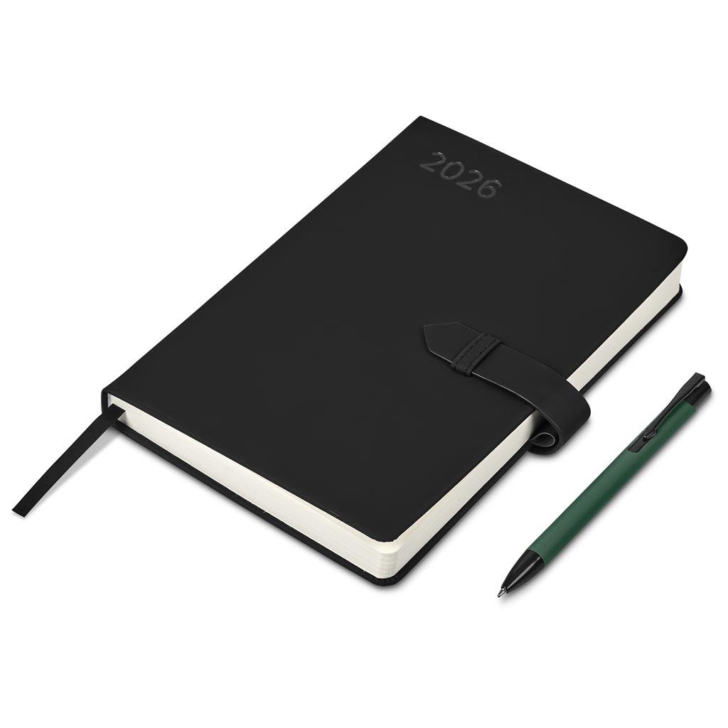 Enterprise A5 2026 Diary & Zeta Pen Set
