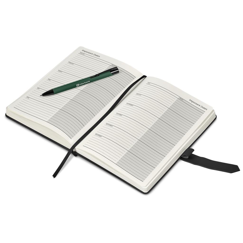 Enterprise A5 2026 Diary & Zeta Pen Set