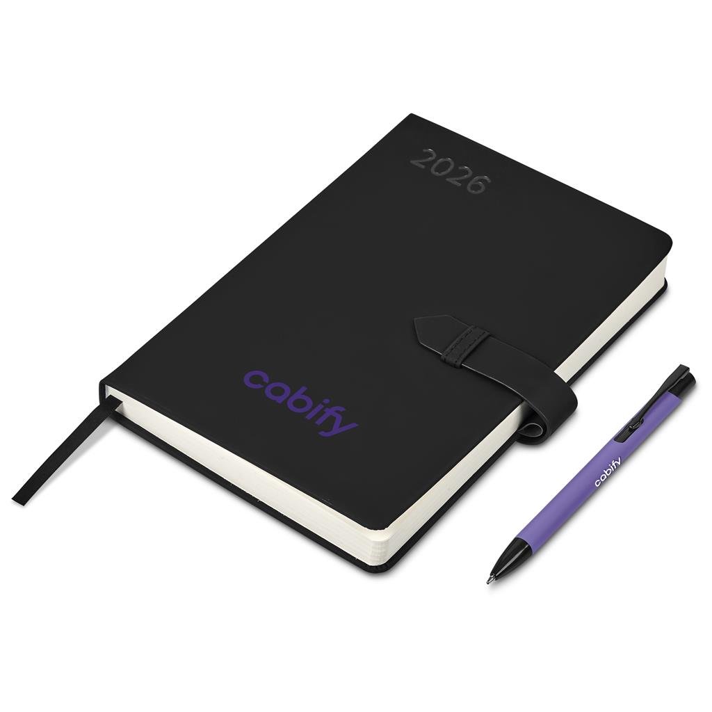 Enterprise A5 2026 Diary & Zeta Pen Set