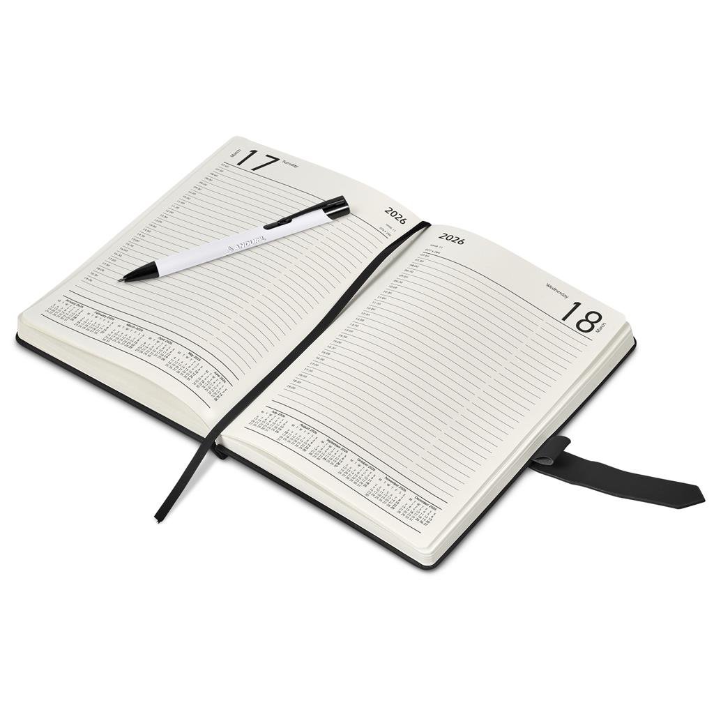 Enterprise A5 2026 Diary & Zeta Pen Set