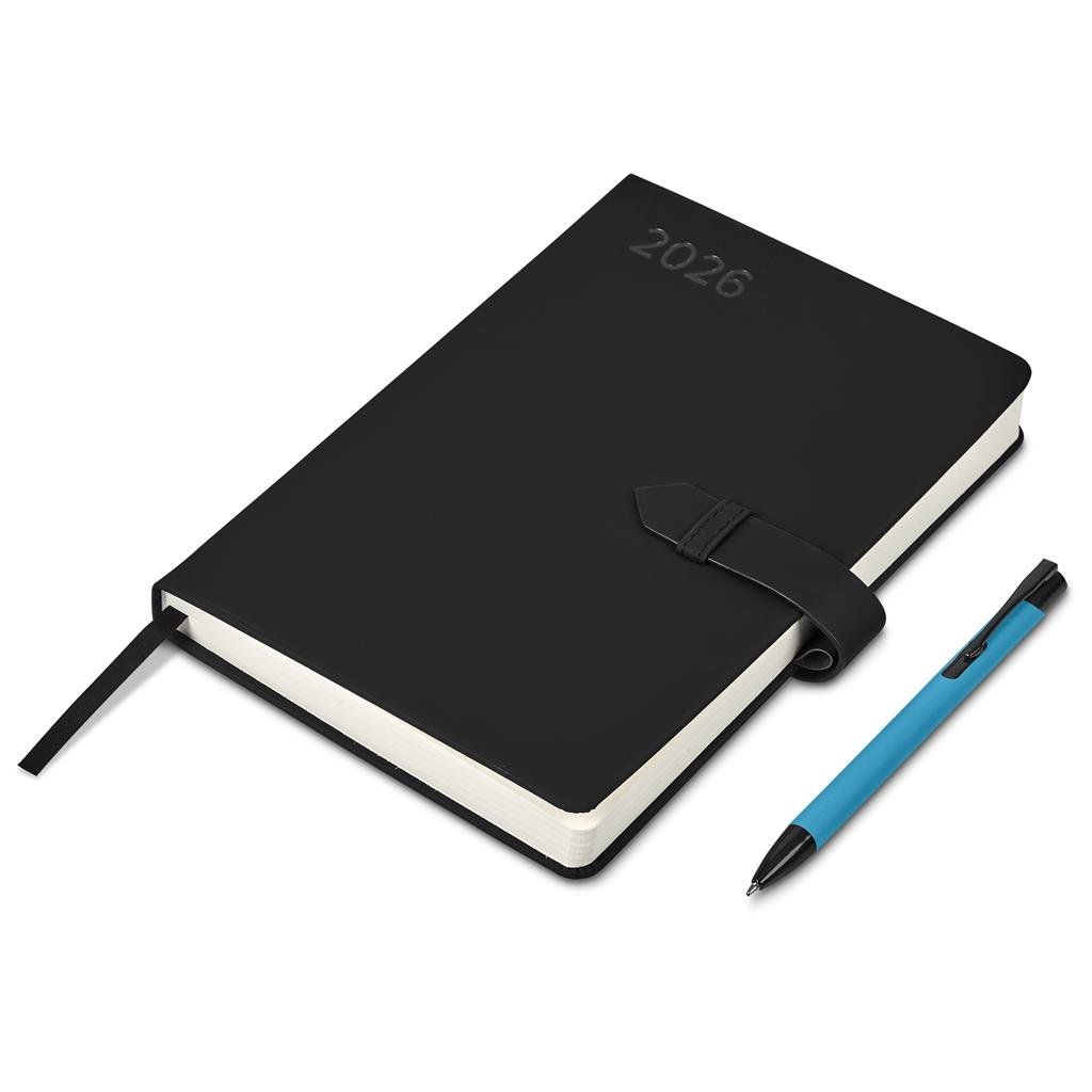 Enterprise A5 2026 Diary & Zeta Pen Set