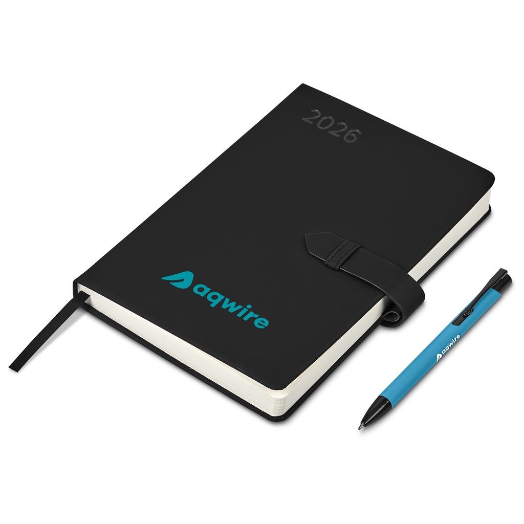 Enterprise A5 2026 Diary & Zeta Pen Set