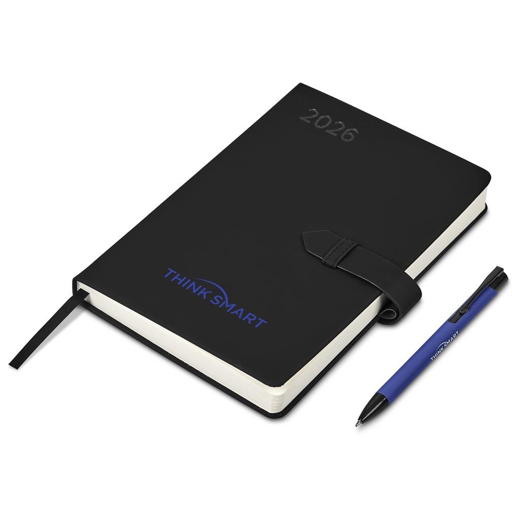 Enterprise A5 2026 Diary & Zeta Pen Set