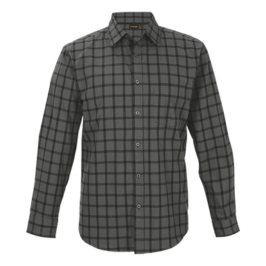 Enviro Lounge Shirt Long Sleeve (LLO-ENV) Charcoal/Black / XL / Last Buy - Shirts-Corporate