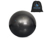 Eva & Elm Comet Anti-Burst Gym Ball Black / BL