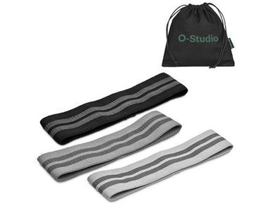 Eva & Elm Interstellar Resistance Bands - Set Of 3 Black / BL