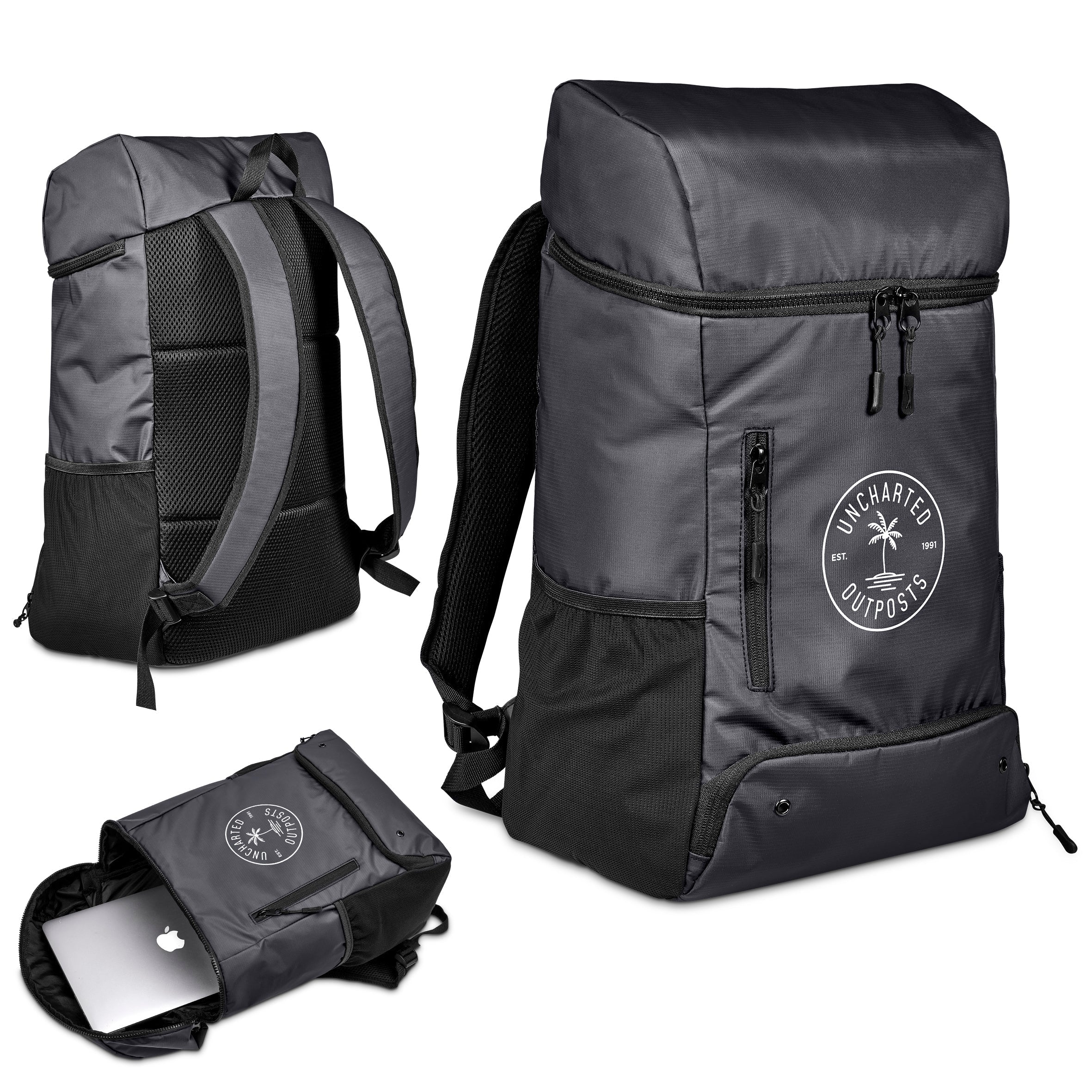 Explorer Water Resistant Laptop Backpack Black / BL