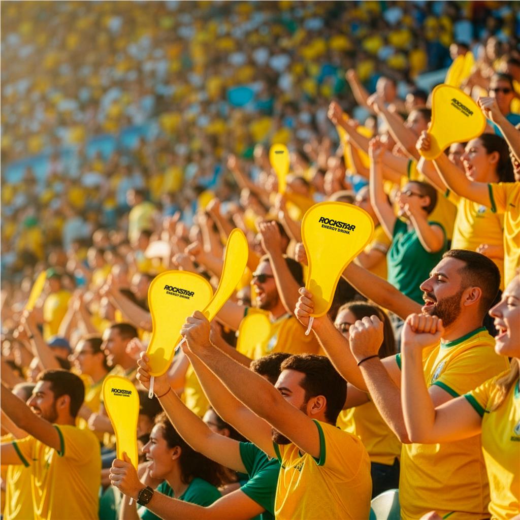 Fanzone Foldable Event Fan - Promotional Giveaways,Promotional Giveaways