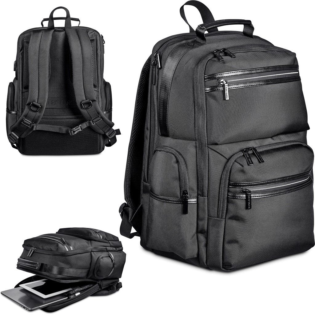 Fitzrovia Laptop Backpack BLACK - Backpacks,Travel Essentials,Bags,Ideas for Work