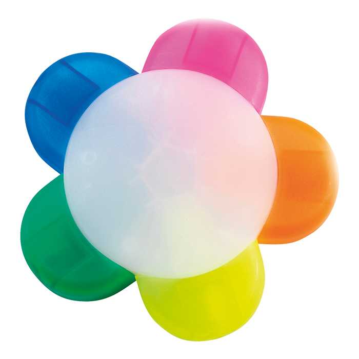 Flower Shaped Highlighter Neutral / STD / Regular - Writing Instruments