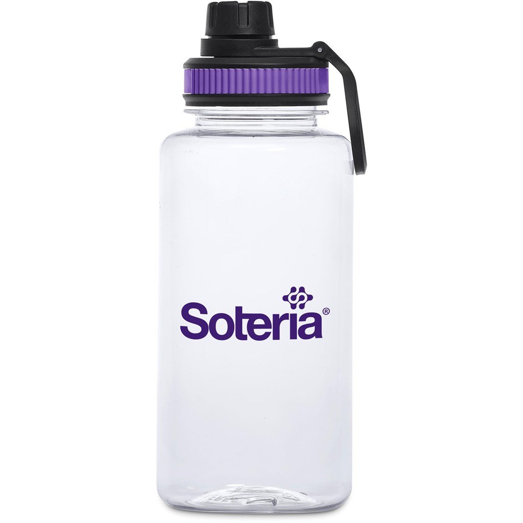 Franco Recycled PET Water Bottle – 1Litre PURPLE - Bottles,Recycled Products,Recycled Drinkware,Drinkware