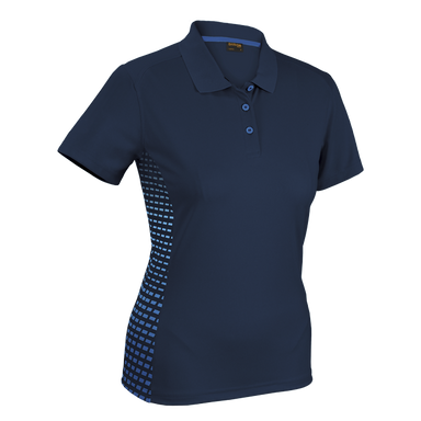 Galaxy Golfer Ladies Navy/Atlantic Blue / XS / Regular - Golf Shirts