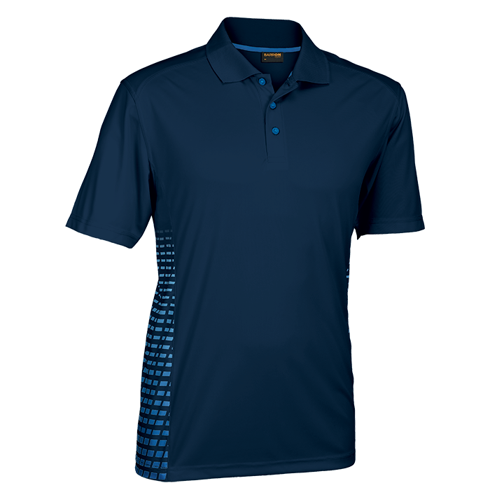 Galaxy Golfer Mens Navy/Atlantic Blue / XL / Regular - Golf Shirts