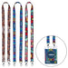 Garros Double-Sided Sublimation Satin Lanyard - Lanyards,Lanyards,Custom Lanyards Wrist Straps and Keyholders,Custom Keyholders