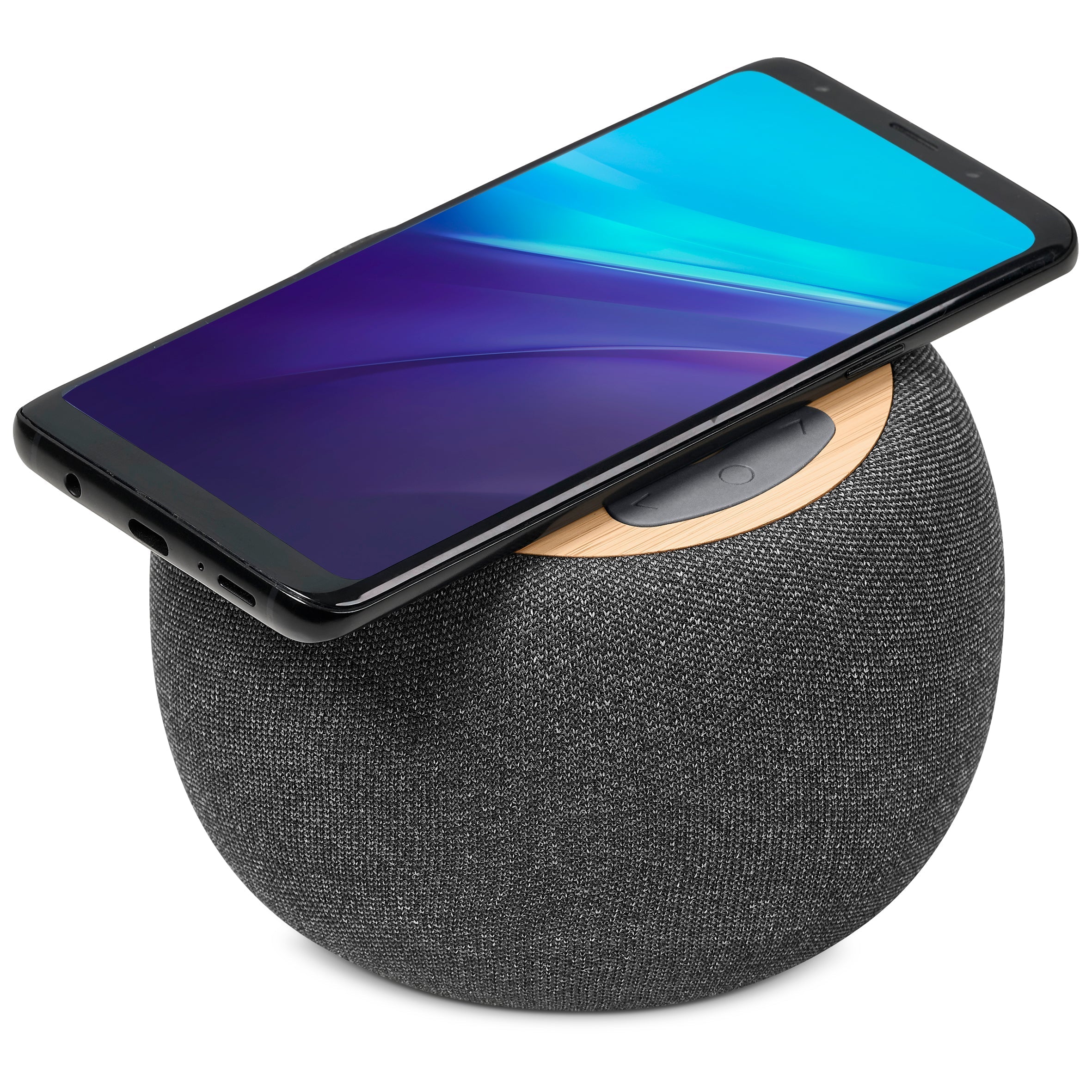 Geneva Wireless Charger & Bluetooth Speaker Grey / GY - Speakers